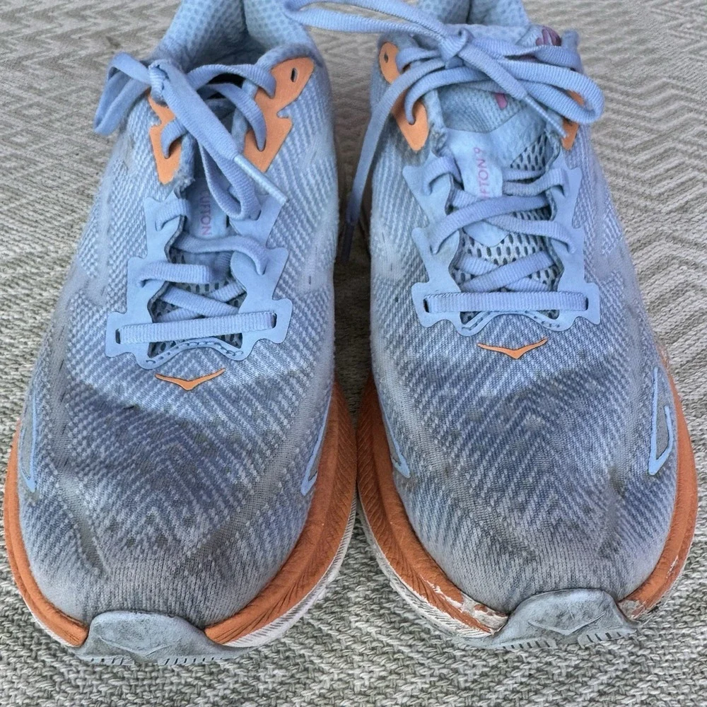 Size 9 - Hoka One One Clifton 9 Airy Blue‎ W - Picture 5 of 10